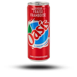 Oasis aardbei framboos 330ml
