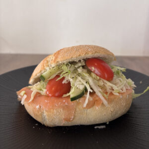 Broodje gerookte zalm
