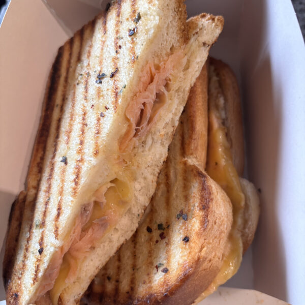 Tosti gerookte zalm